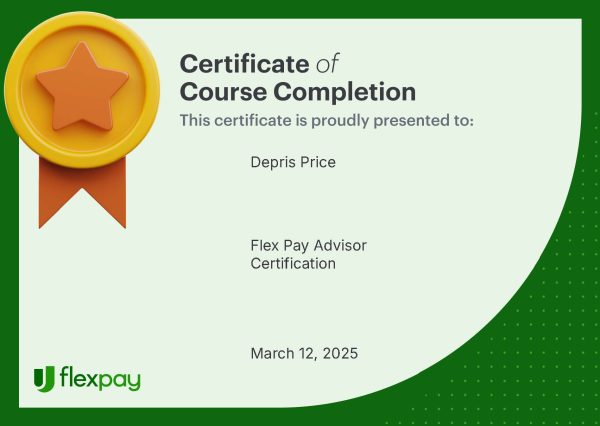 Flex Pay Certificate